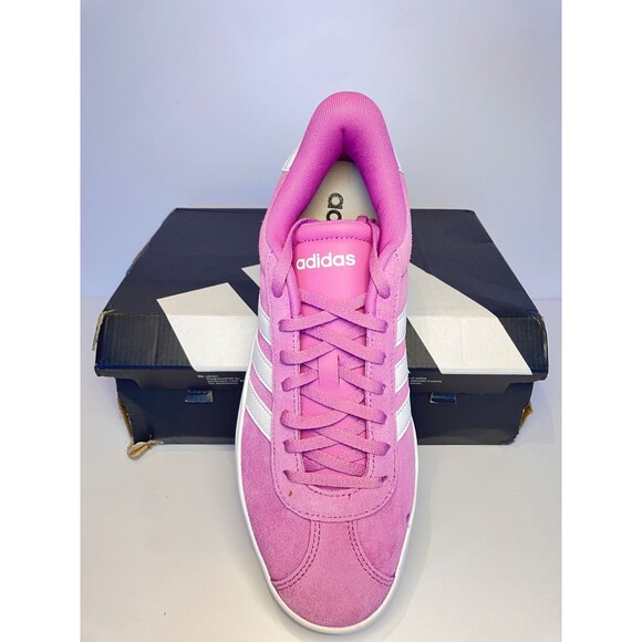 adidas Shoes - Adidas VL Court Women's Size 10 Athletic Shoes Lilac w/ White Casual Sneakers